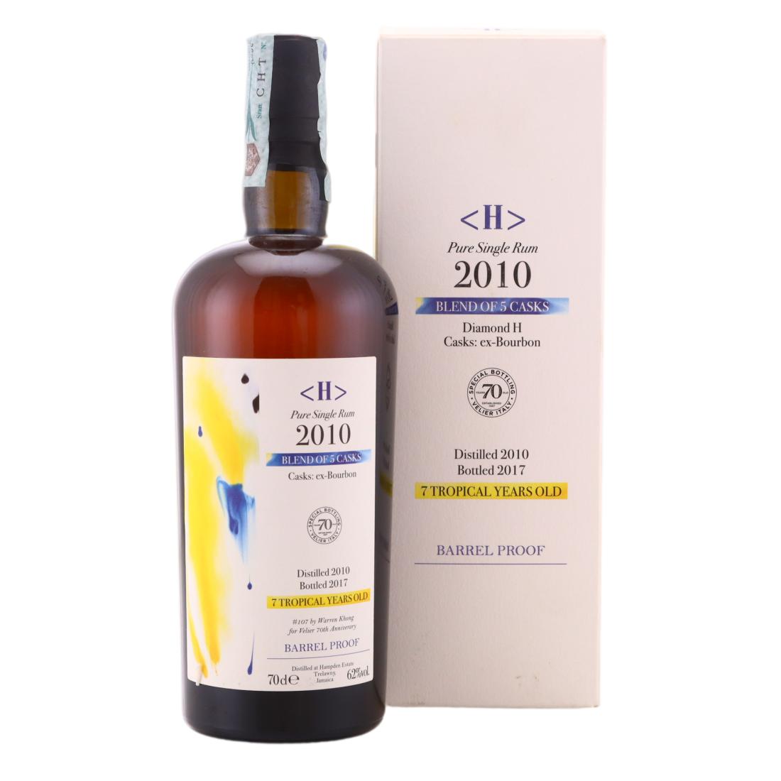 Hampden <H> 2010 Blend of 5 Casks 7 Year Old - #107 by Warren Khong
