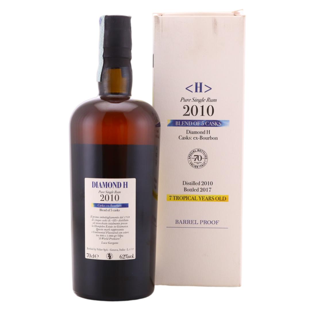Hampden <H> 2010 Blend of 5 Casks 7 Year Old - #107 by Warren Khong