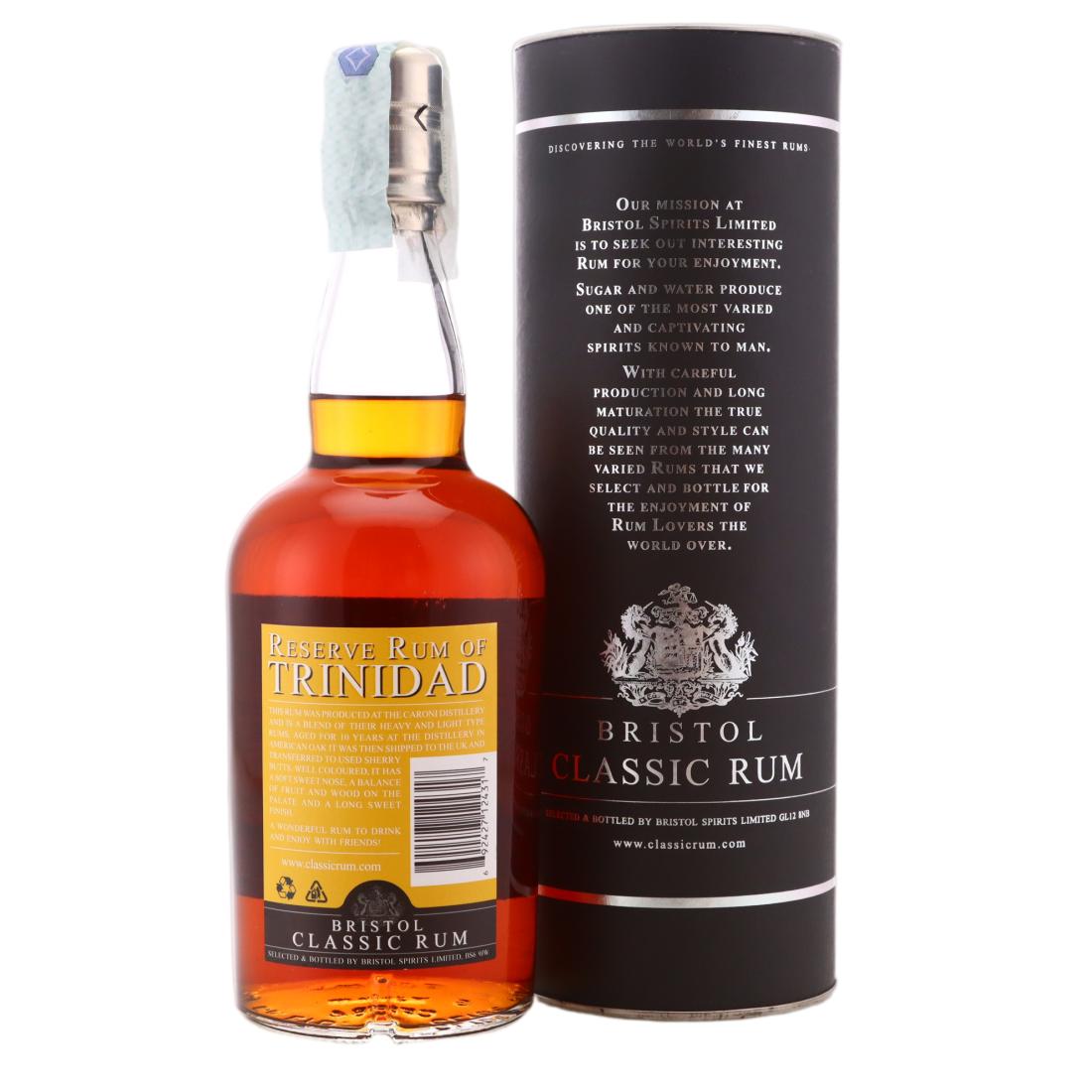 Caroni Bristol Classic Rum 10 Year Old