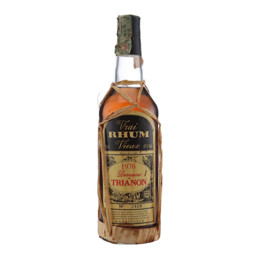 Domaine de Trianon 1976 Vrai Rhum Vieux