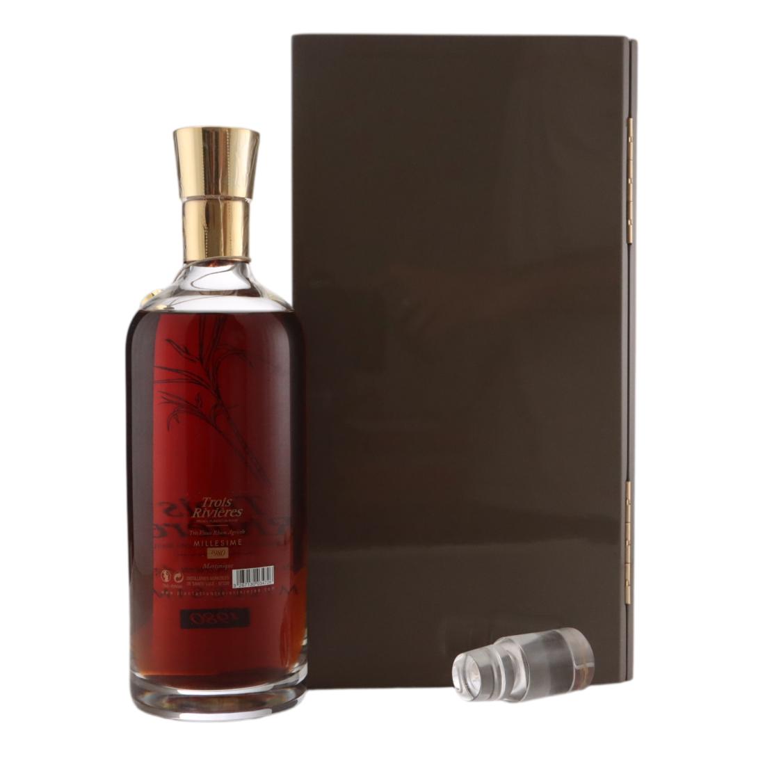 Trois Rivières 1980 Millesime Très Rhum Vieux - Baccarat Decanter