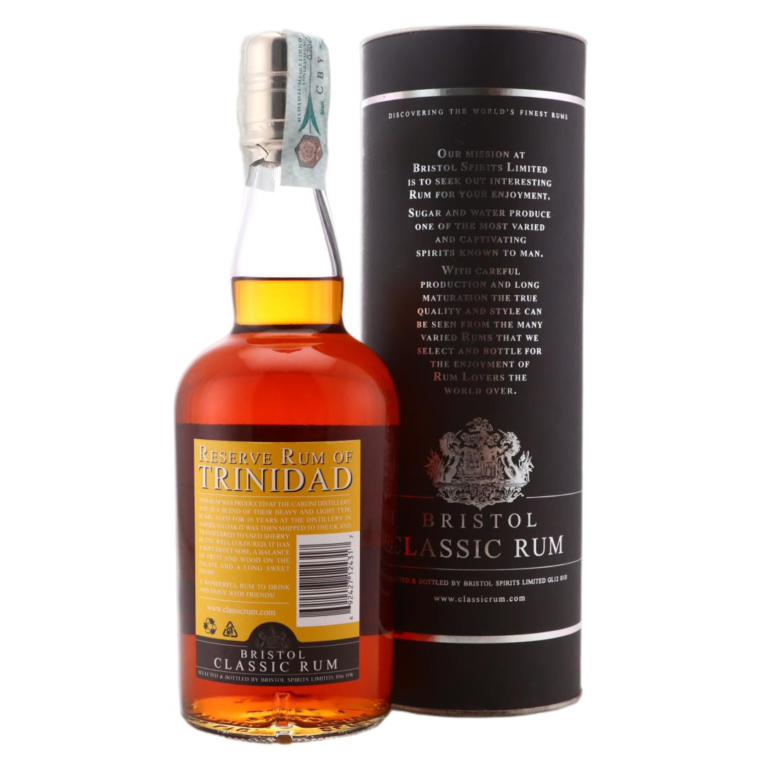 Caroni Bristol Classic Rum 10 Year Old