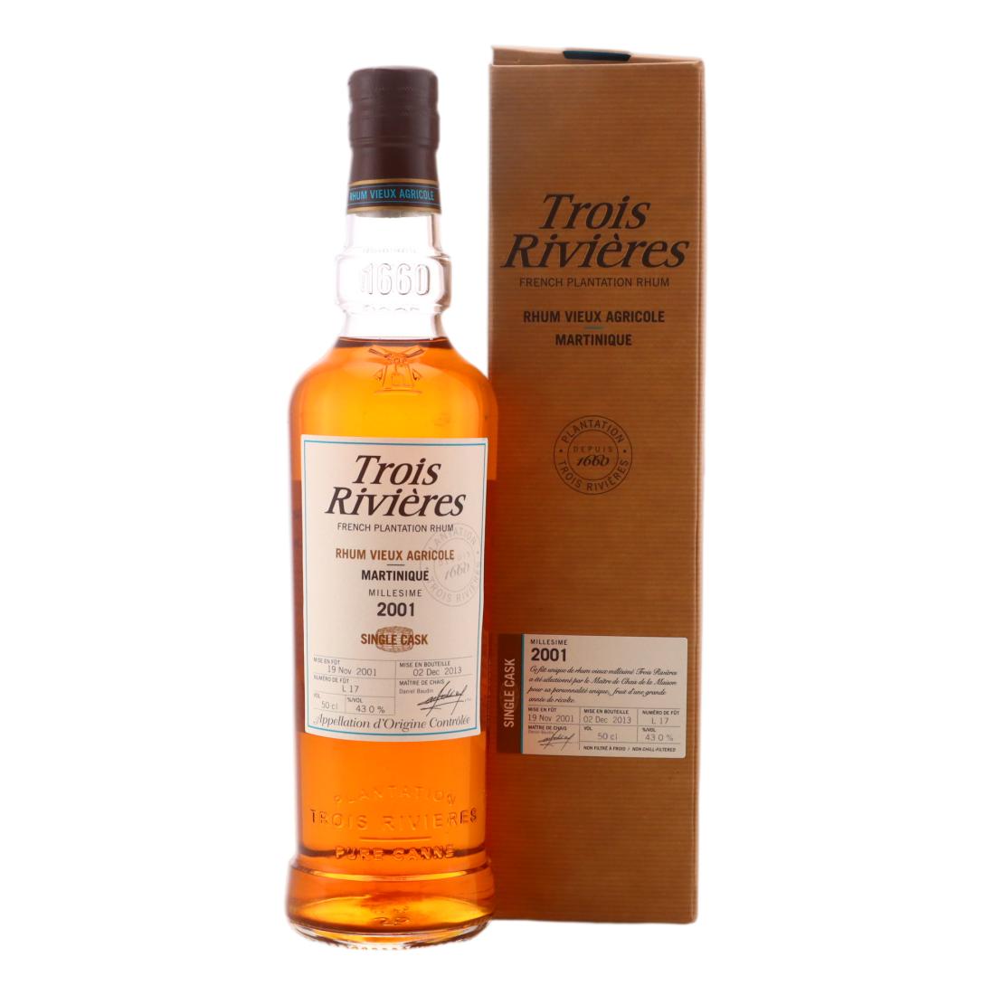 Trois Rivieres 2001 Single Cask #L17 50cl