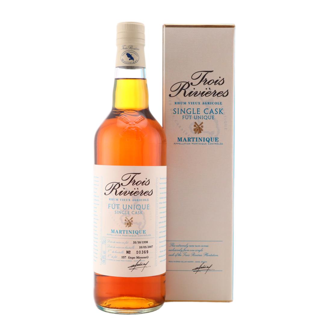 Trois Rivières 1998 Fût Unique