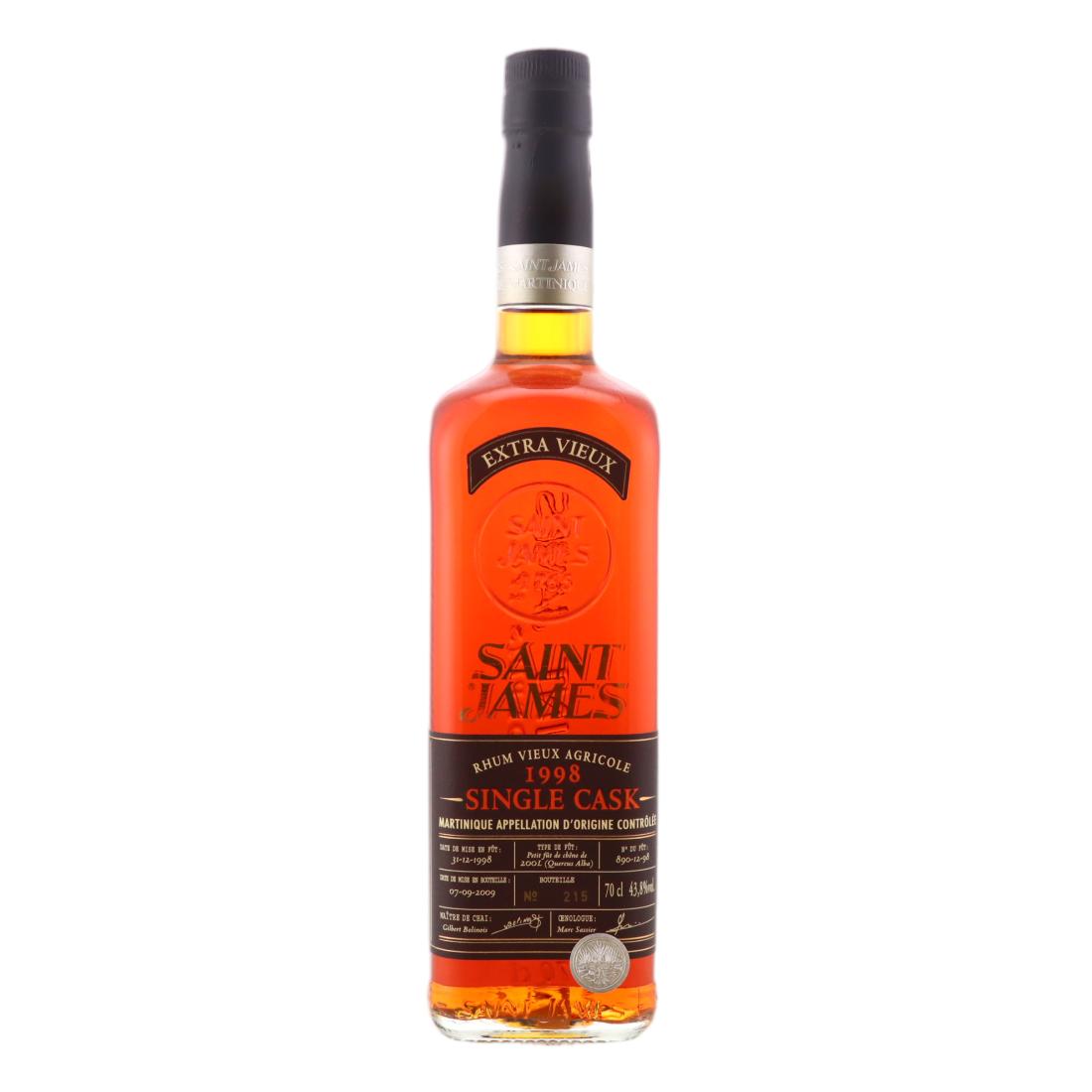 Saint James 1998 Single Cask Rhum Vieux
