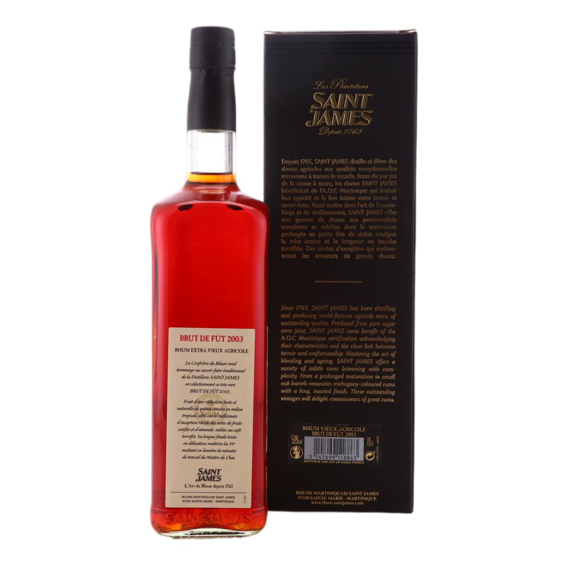 Saint James 2003 Brut de Fût