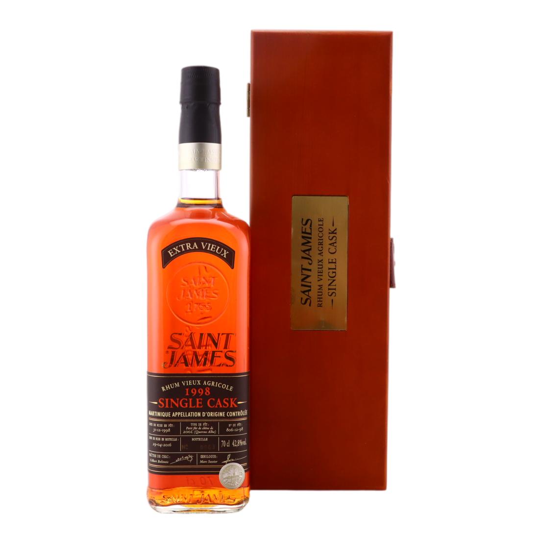 Saint James 1998 Single Cask Rhum Vieux