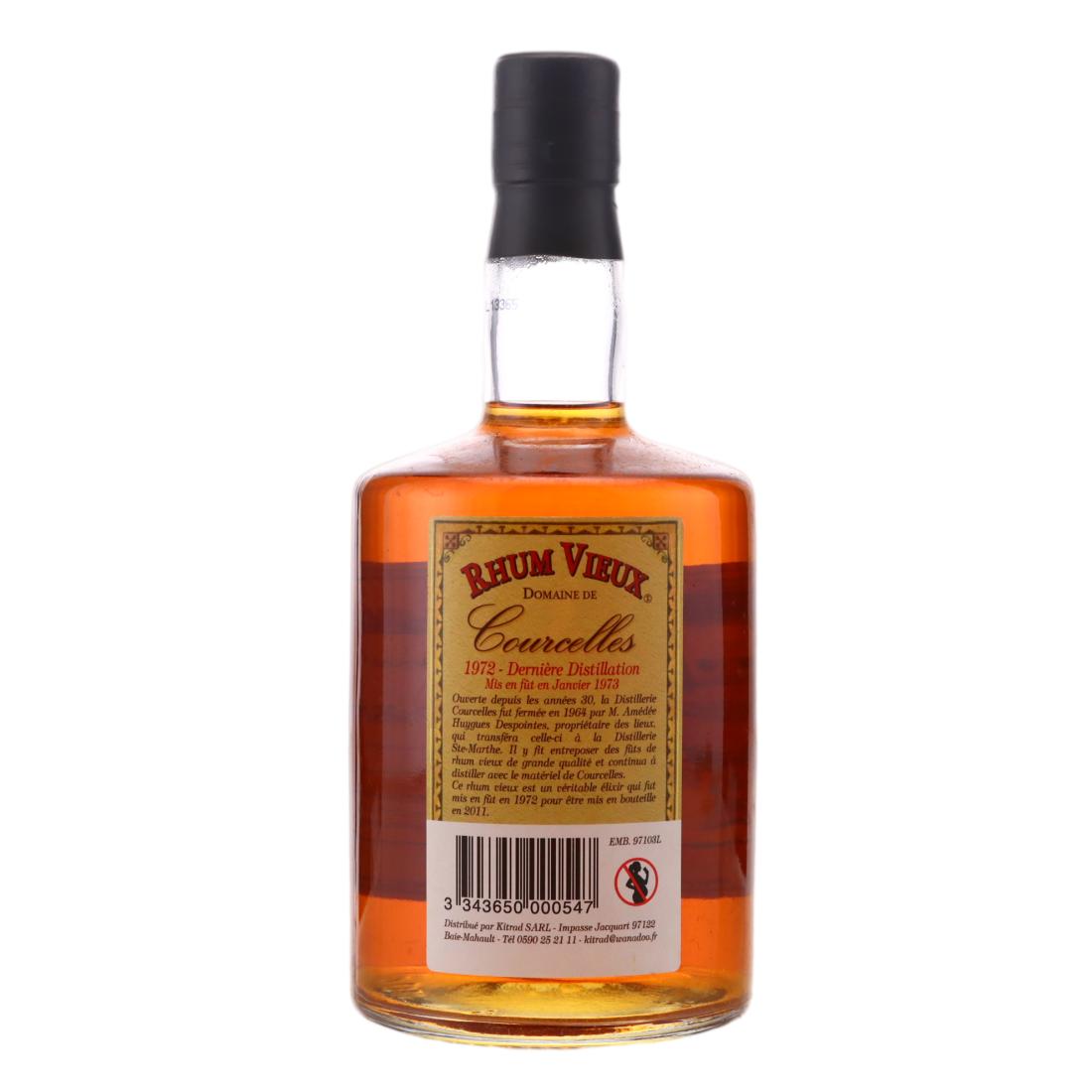 Domaine de Courcelles 1972 Rhum Vieux