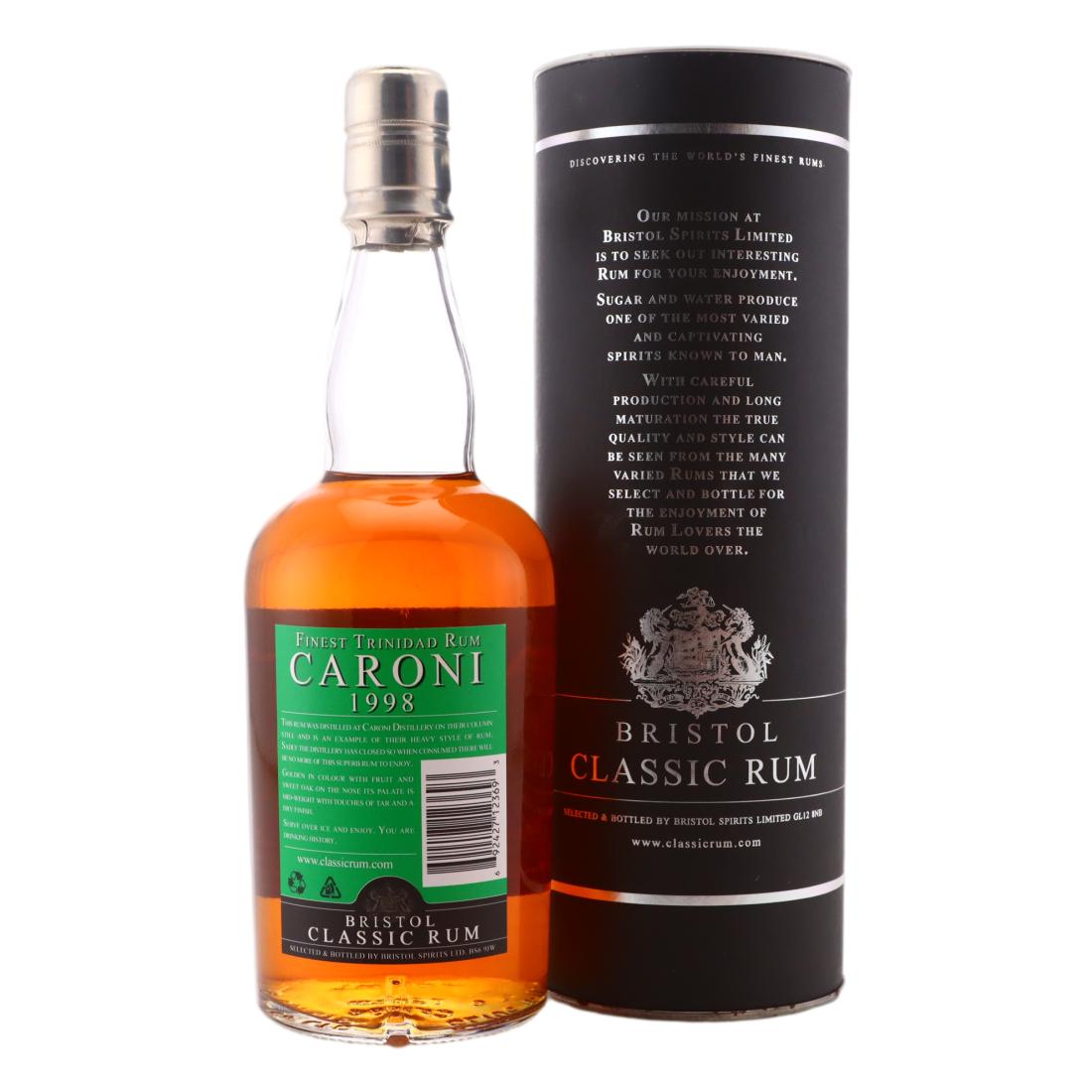 Caroni 1998 Bristol Classic Rum