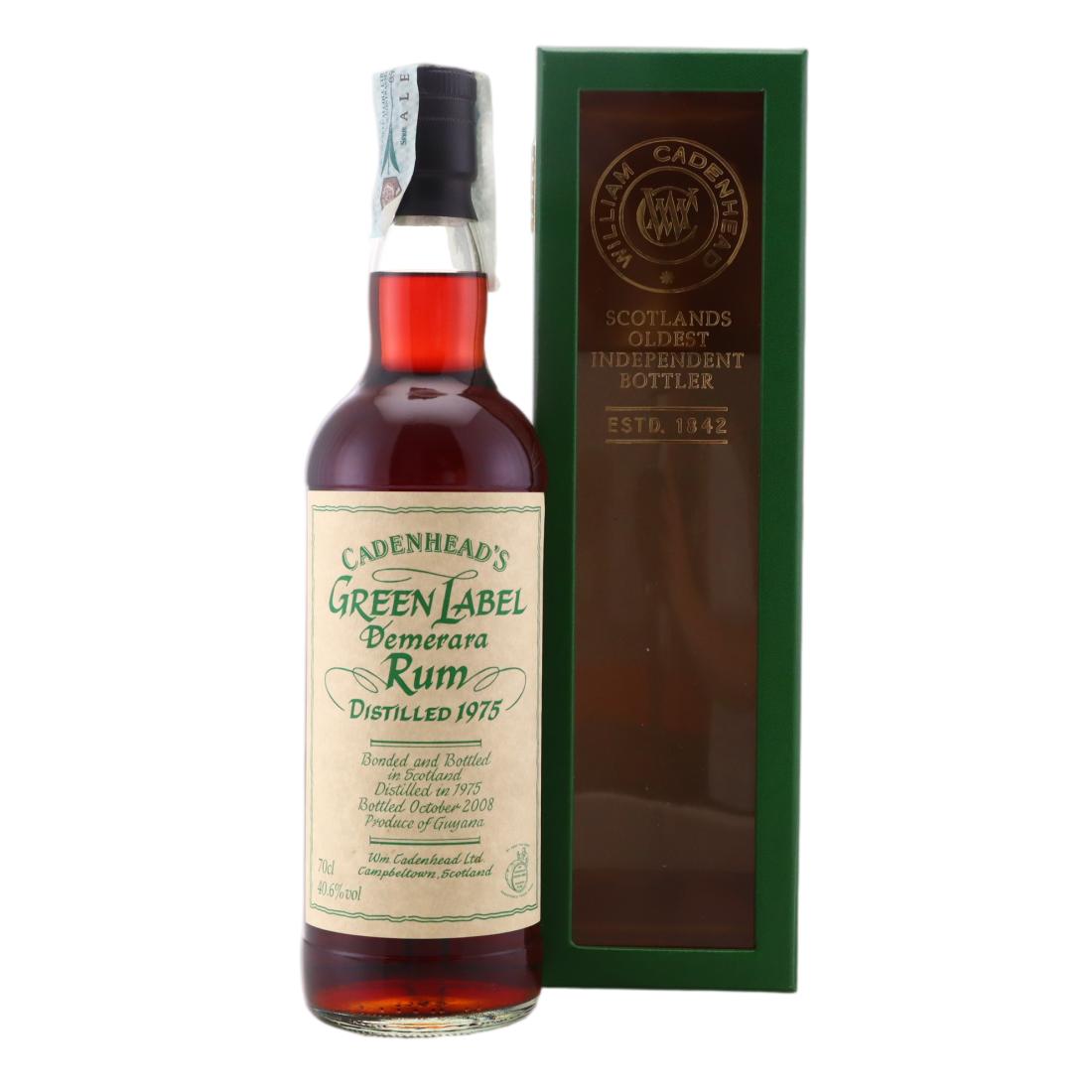 Cadenhead's Green Label 1975 Demerara Rum