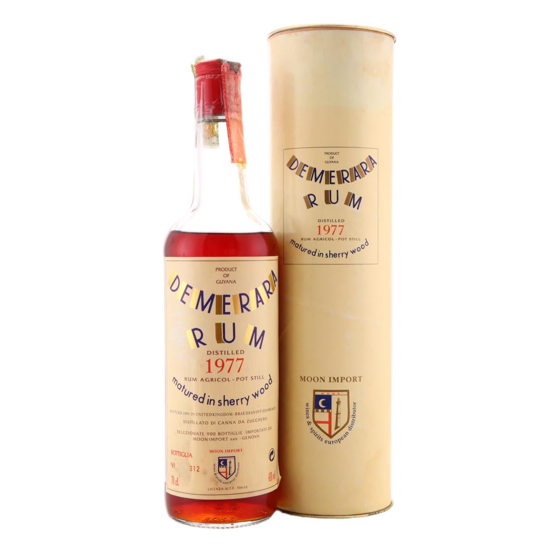 Demerara Rum 1977 Matured in Sherry Wood