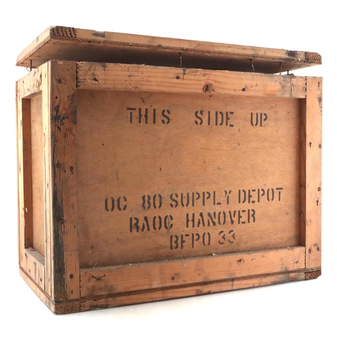 Royal Navy Imperial Rum Flagon Crate - 2x Gallons