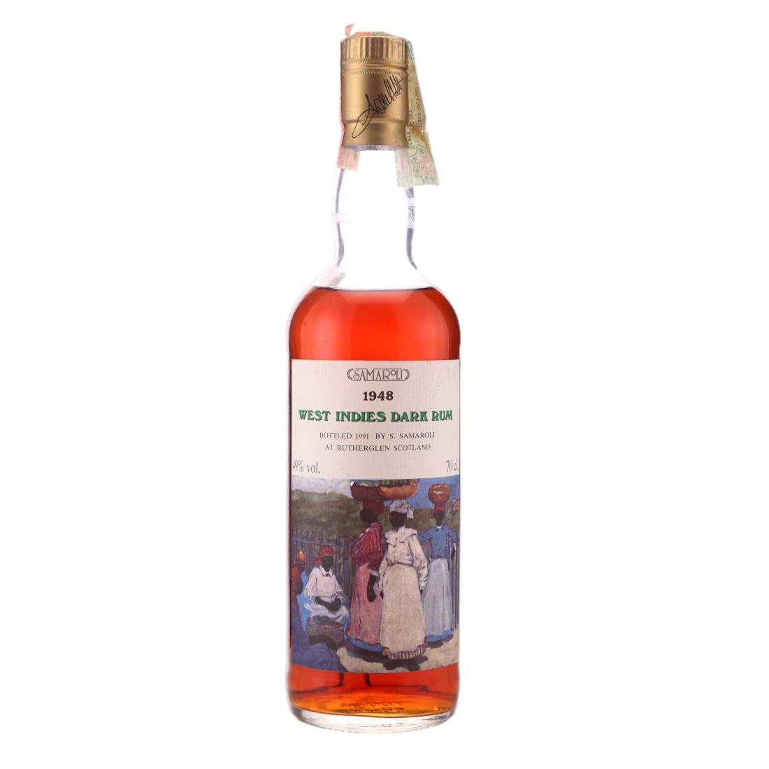 West Indies Dark Rum 1948