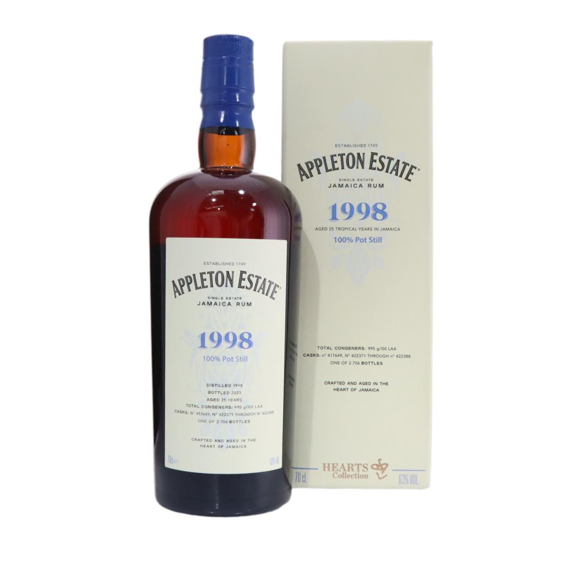 Appleton Estate 1998 Hearts Collection 25 Year Old