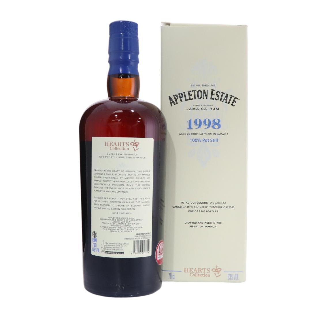 Appleton Estate 1998 Hearts Collection 25 Year Old