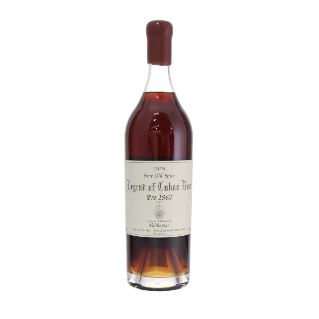Legend of Cuban Rum pre-1962 Solera