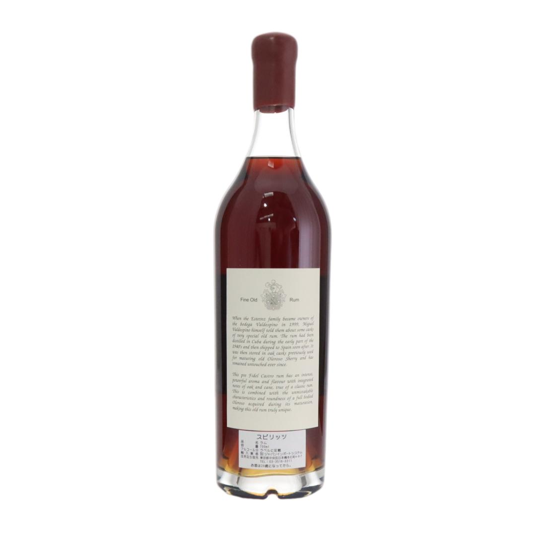 Legend of Cuban Rum pre-1962 Solera