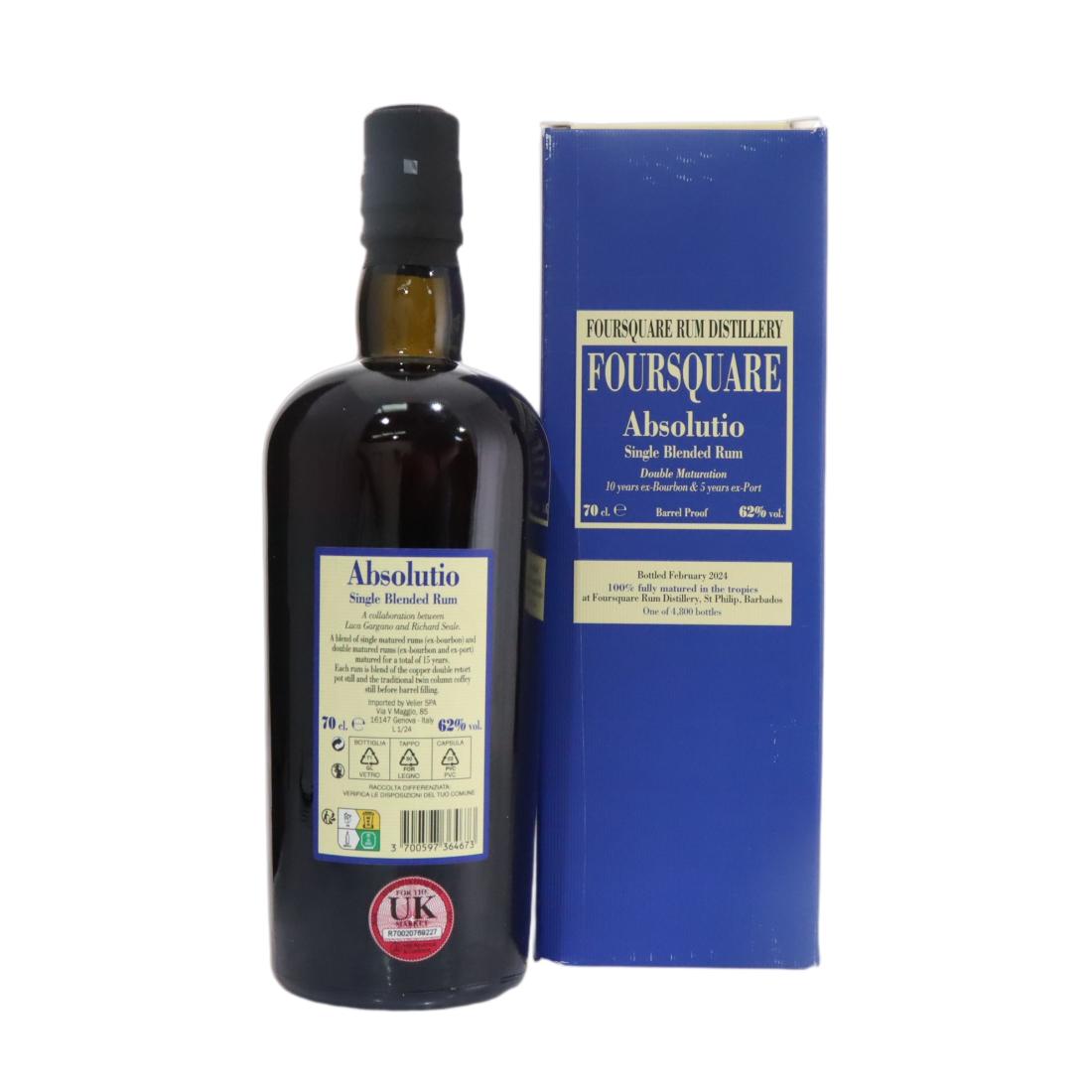 Foursquare Absolutio 15 Year Old