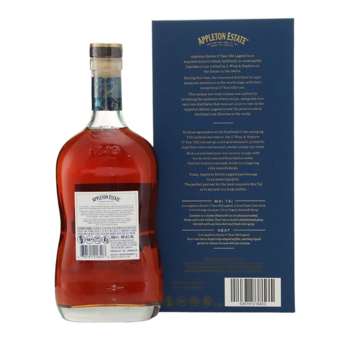 Appleton Estate 2005 Legend 17 Year Old