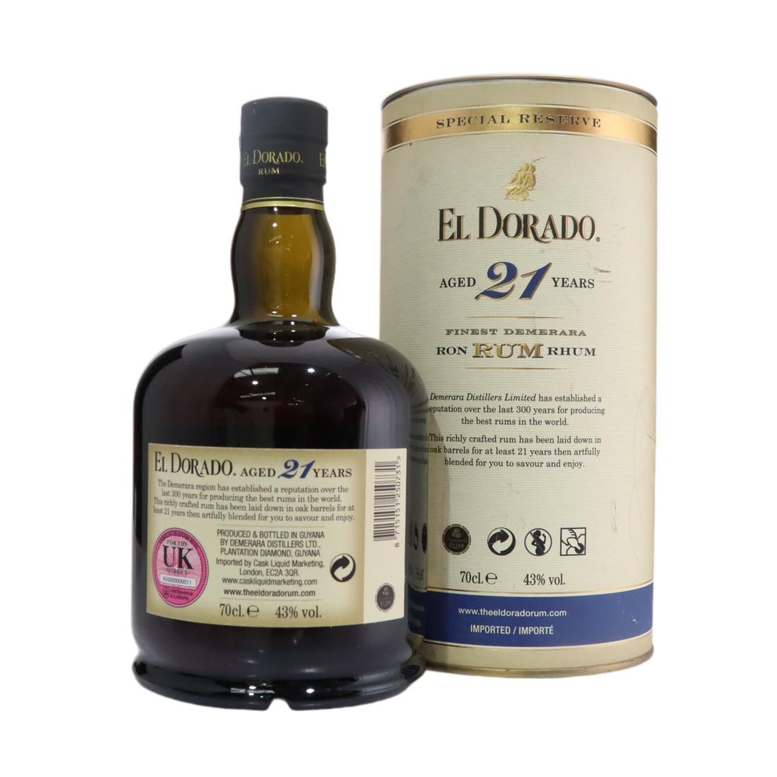El Dorado Special Reserve 21 Year Old