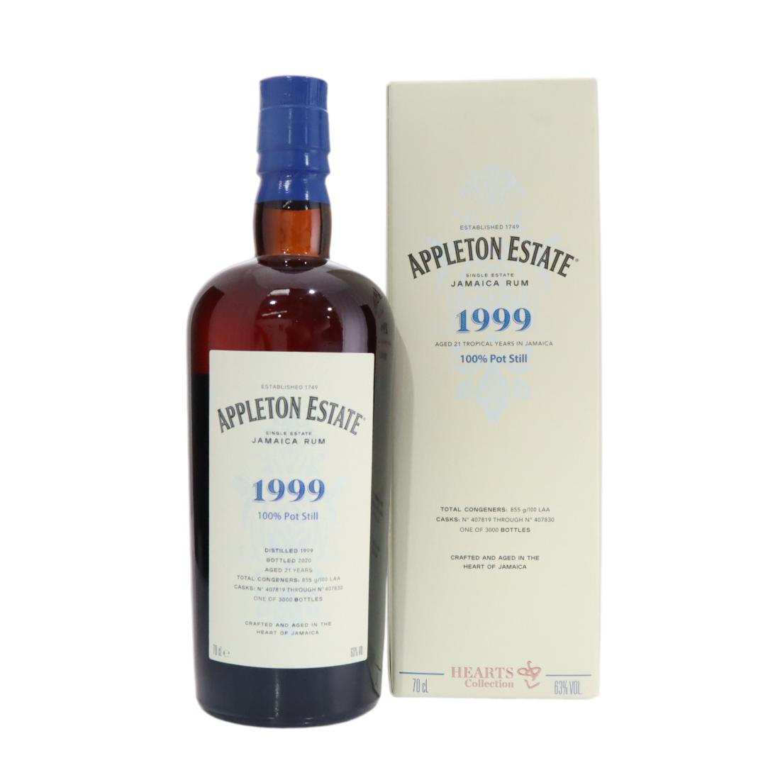 Appleton Estate 1999 Hearts Collection 21 Year Old