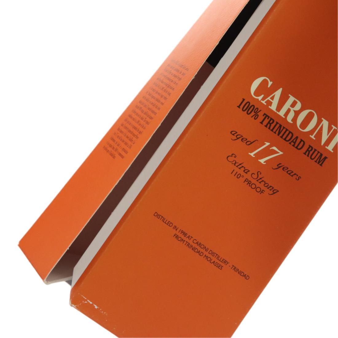 Caroni 1998 100% Trinidad Rum 17 Year Old