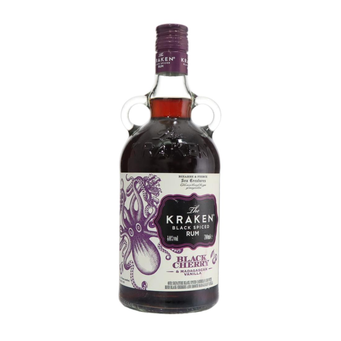 Kraken Black Spiced Rum Black Cherry & Madagascan Vanilla