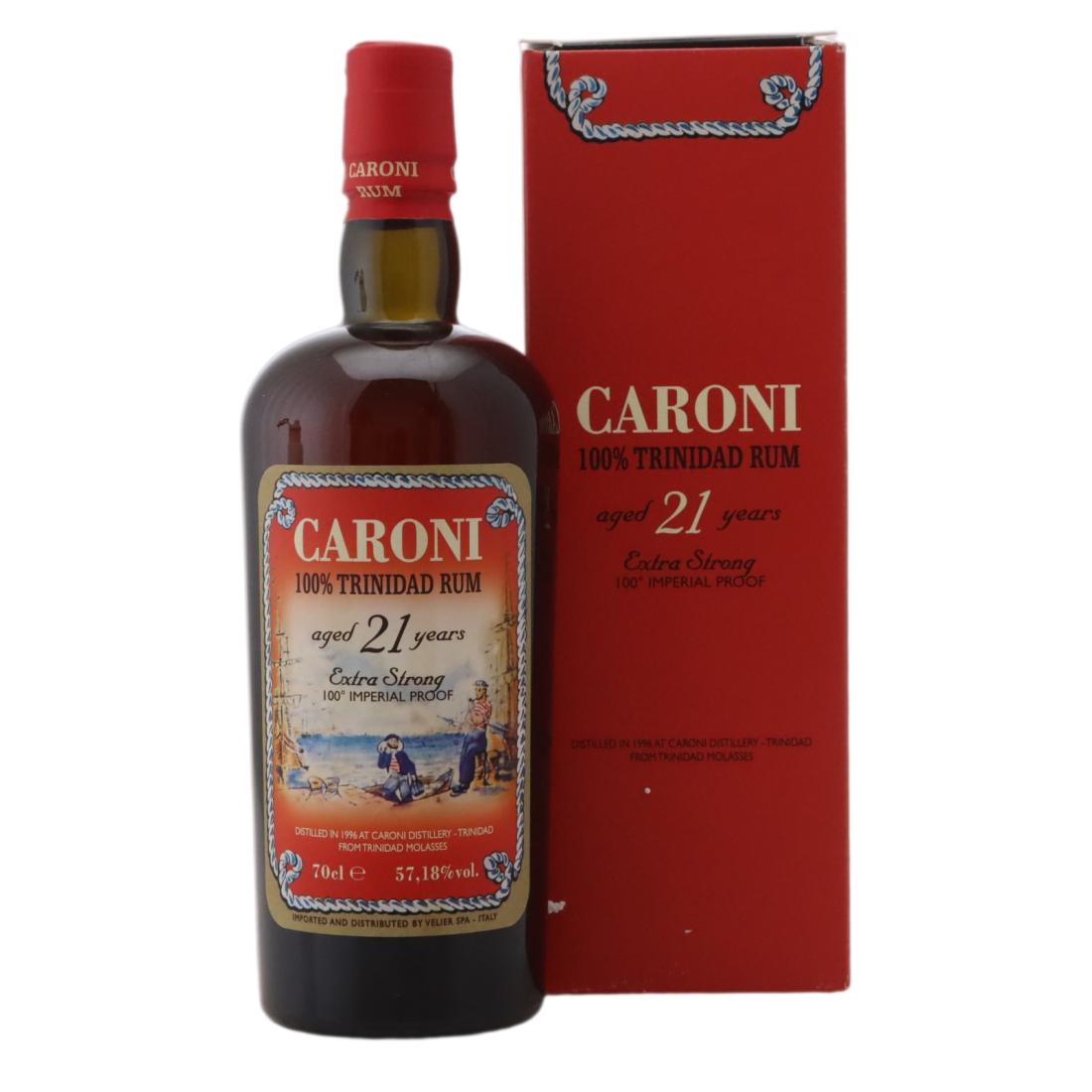 Caroni 1996 100% Trinidad Rum 21 Year Old