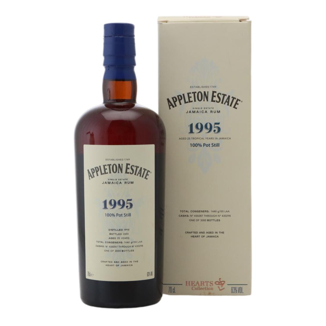 Appleton Estate 1995 Hearts Collection 25 Year Old