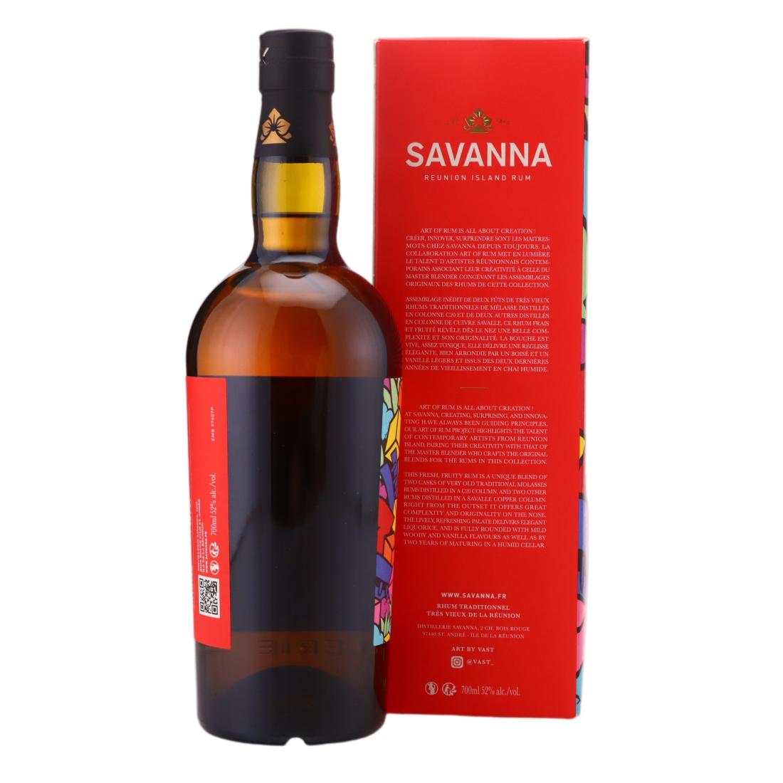 Savanna 2015 Art of Rum 8 Year Old Rhum Traditionnel - Vast