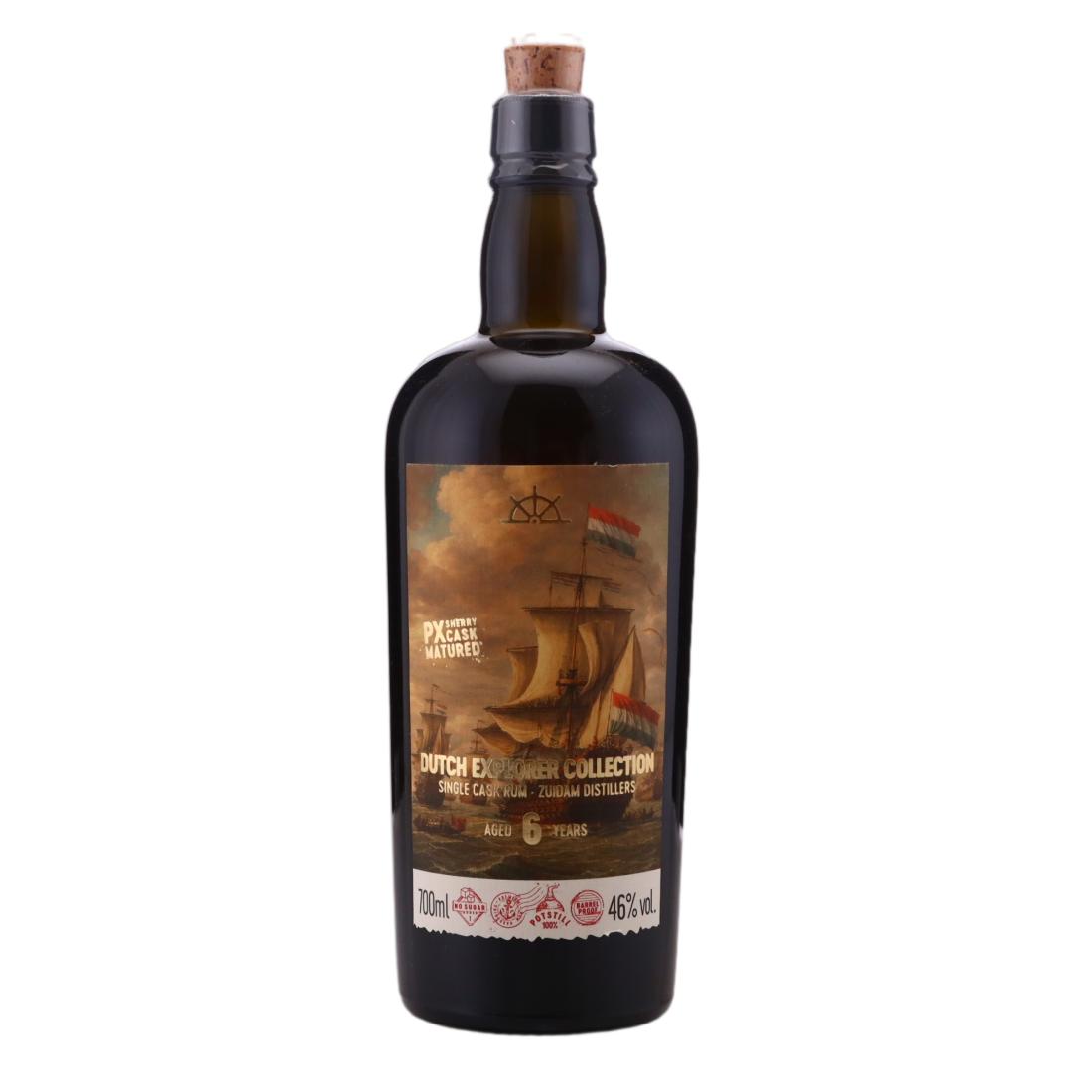 Zuidam Flensburg Rum Company 8 Year Old Dutch Explorer Series