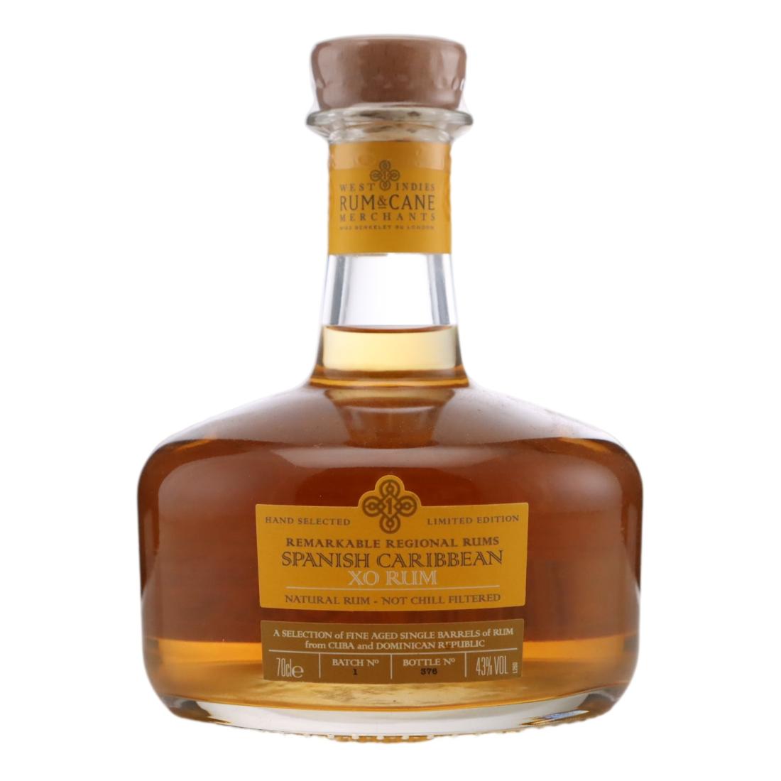 Spanish Caribbean XO West Indies Rum & Cane Merchants Batch No.1