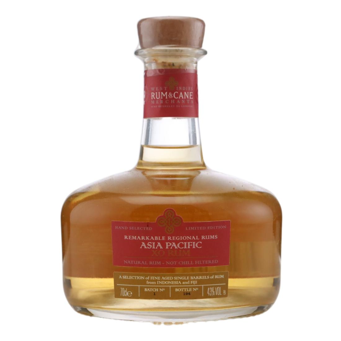 Asia Pacific XO West Indies Rum & Cane Merchants Batch No.1