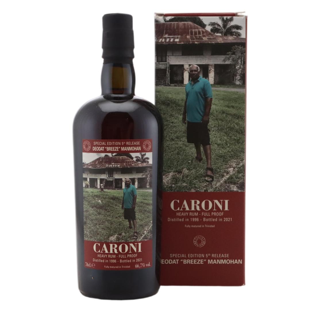 Caroni 1996 Full Proof Heavy - Deodat 'Breeze' Manmohan