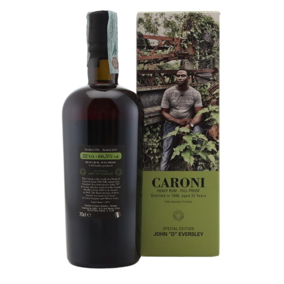 Caroni 1996 Full Proof 22 Year Old Heavy - John 'D' Eversley