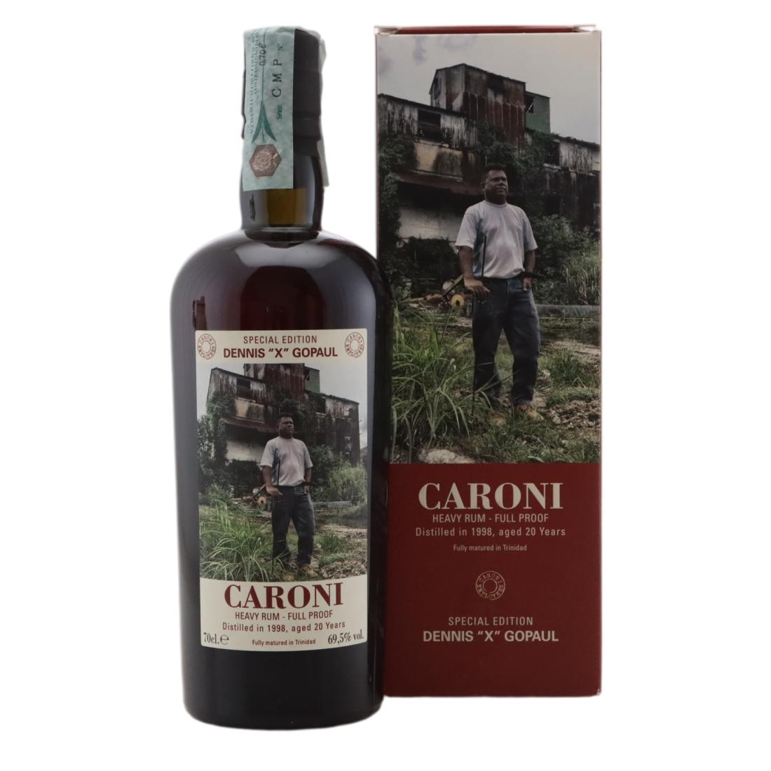 Caroni 1998 Full Proof 20 Year Old Heavy - Dennis 'X' Gopaul