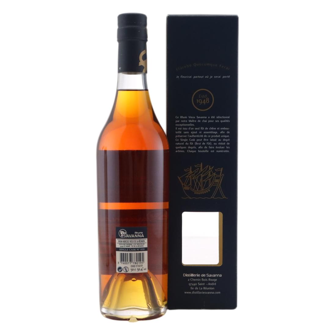 Savanna 2007 Single Cask 11 Year Old Rhum Agricole