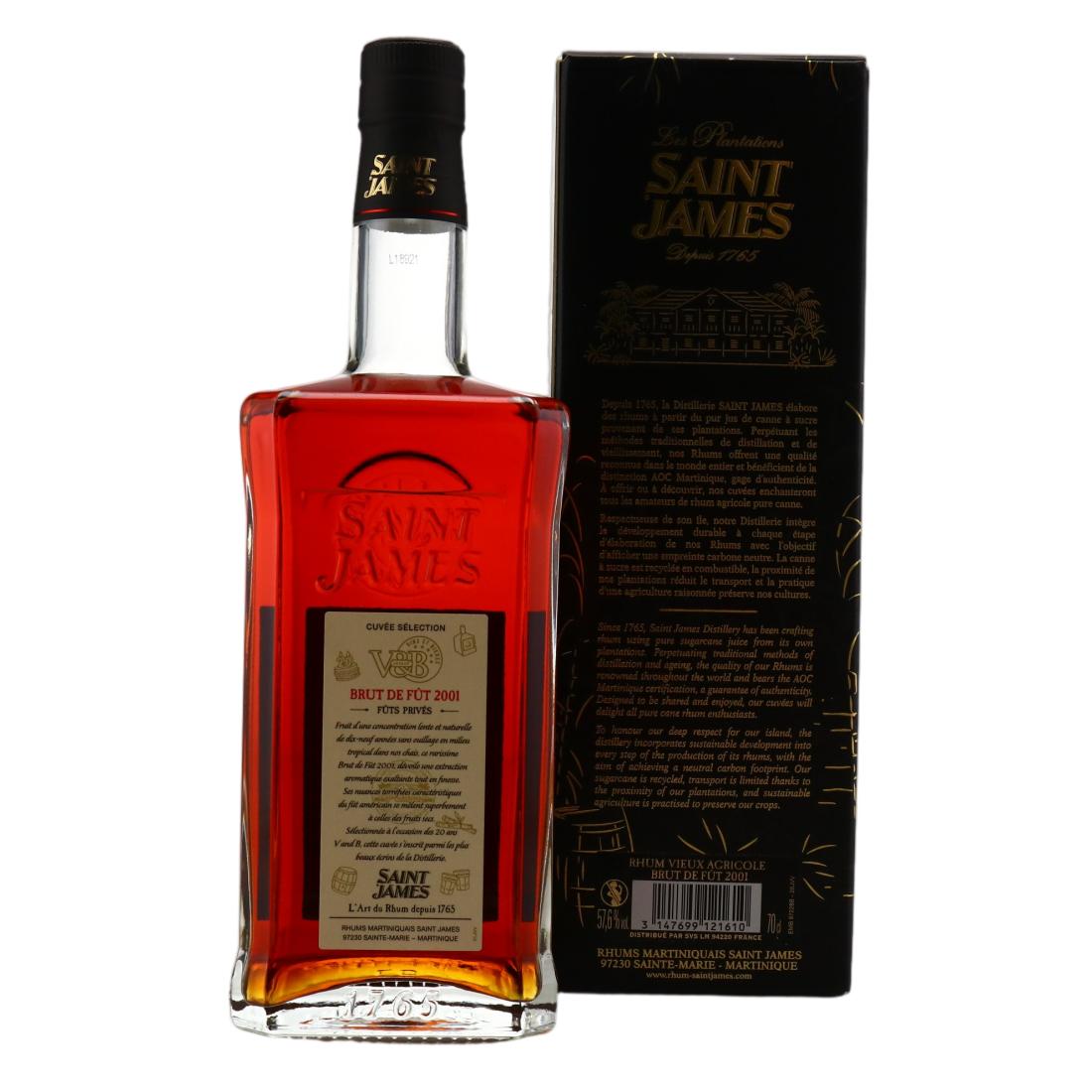 Saint James 2001 Brut de Fût