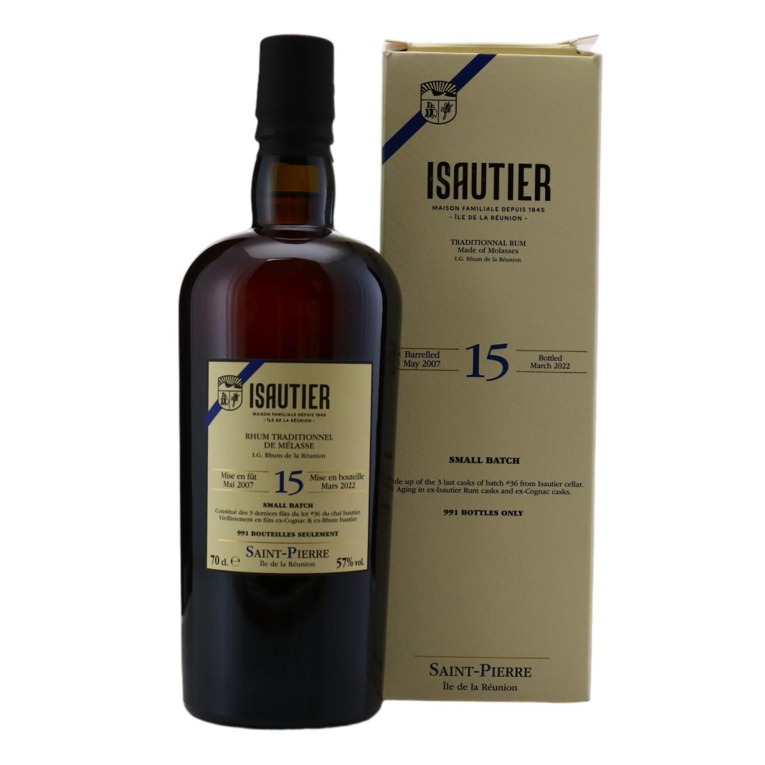 Isautier 2007 Small Batch 15 Year Old Lot #36
