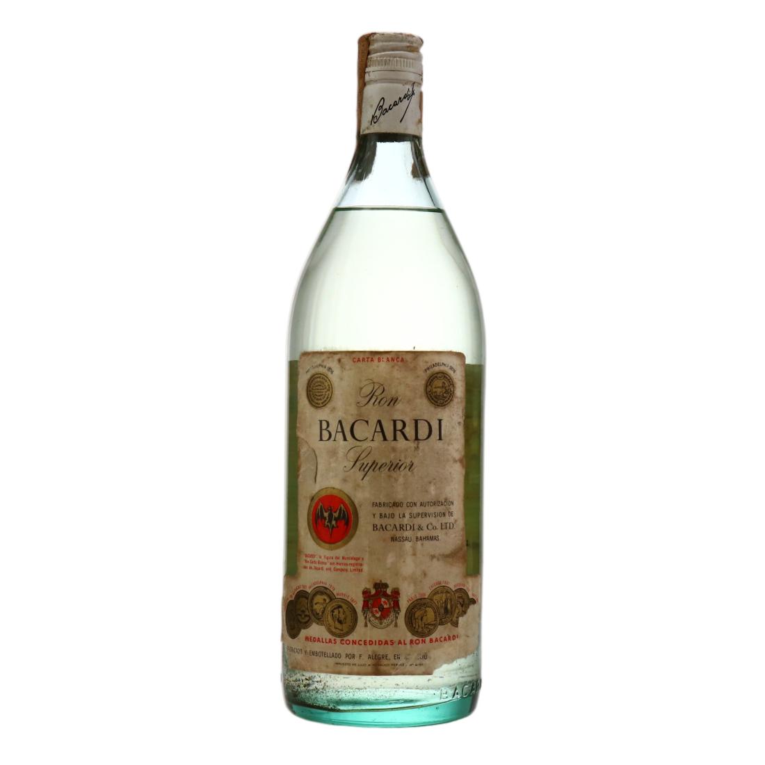 Bacardi Superior Carta Blanca Litre