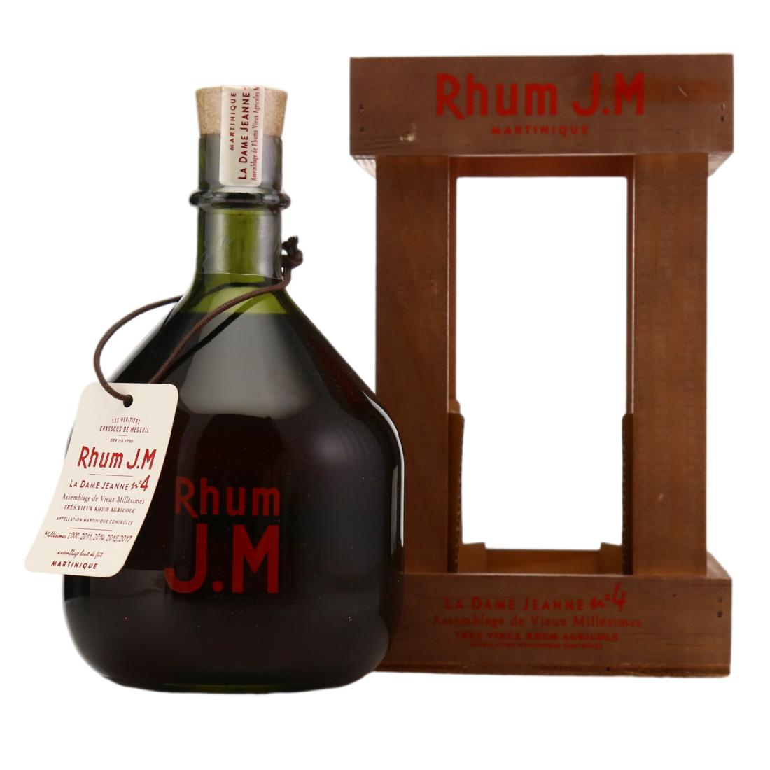 Rhum J.M La Dame Jeanne No.4