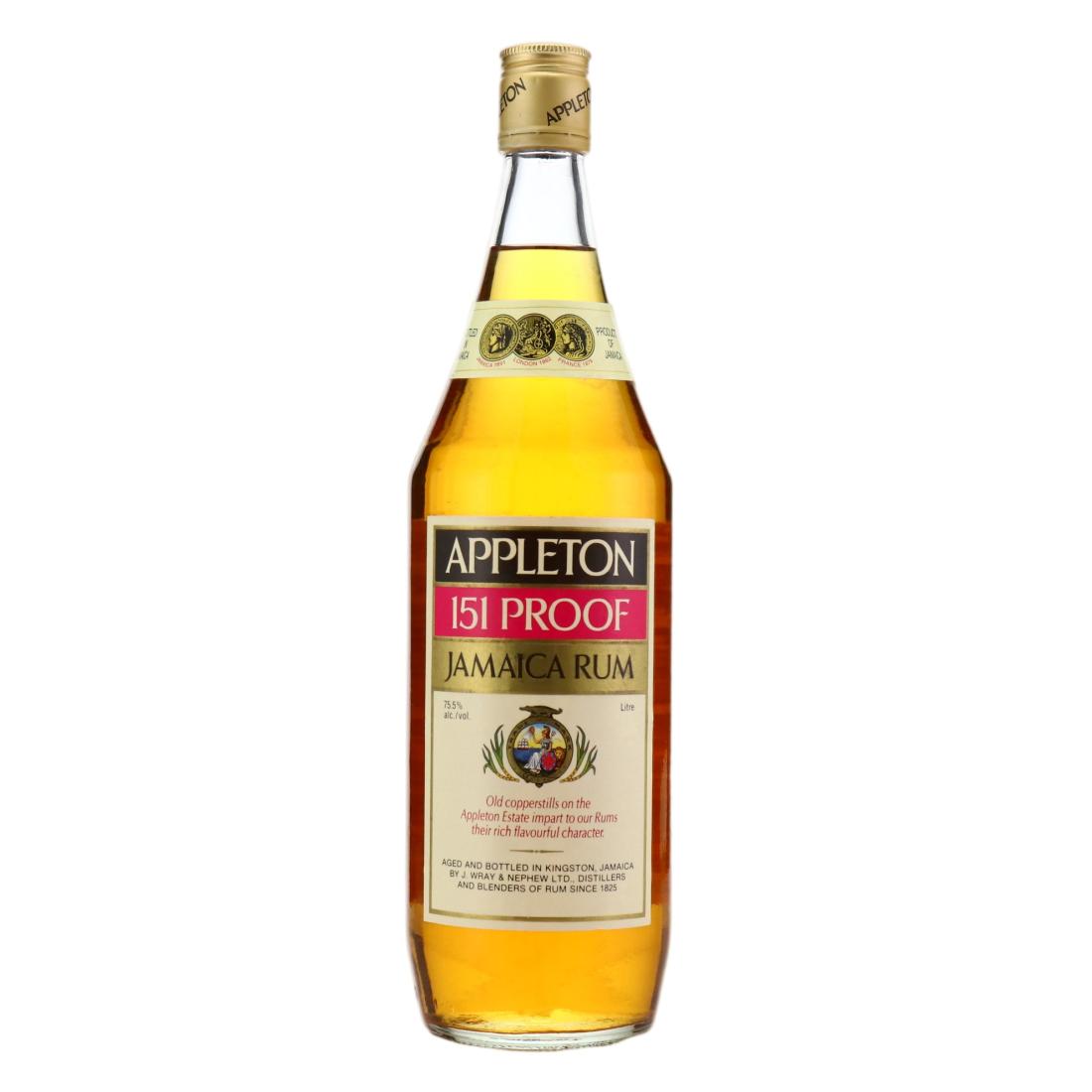 Appleton 151 Proof Litre