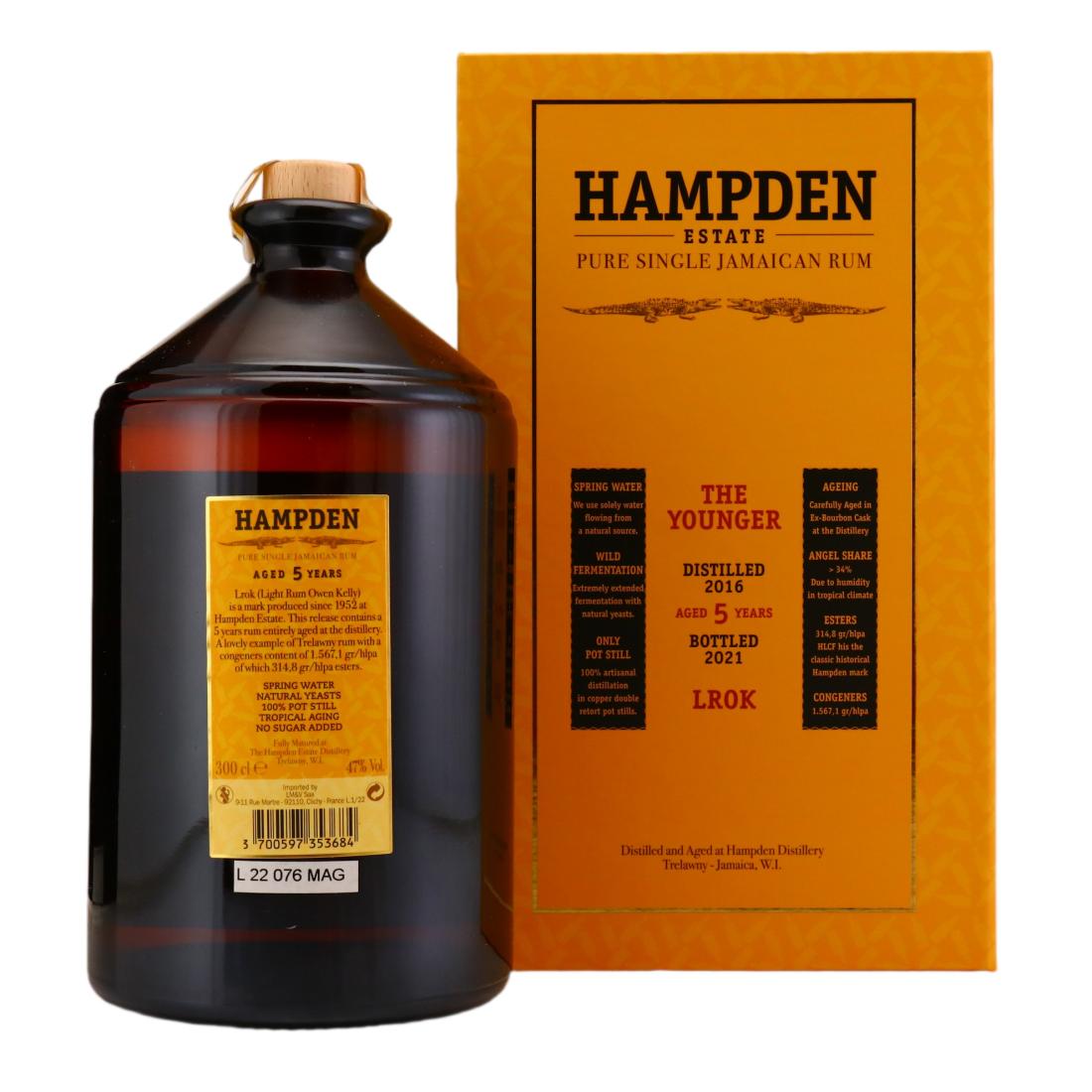 Hampden Estate LROK 2016 The Younger 5 Year Old 3-Litre