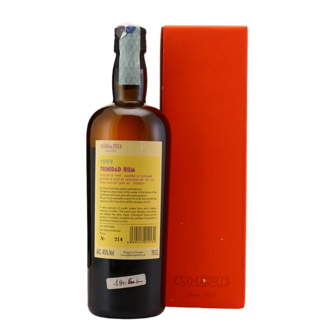 Trinidad Rum 1999 Samaroli Single Cask #1700001