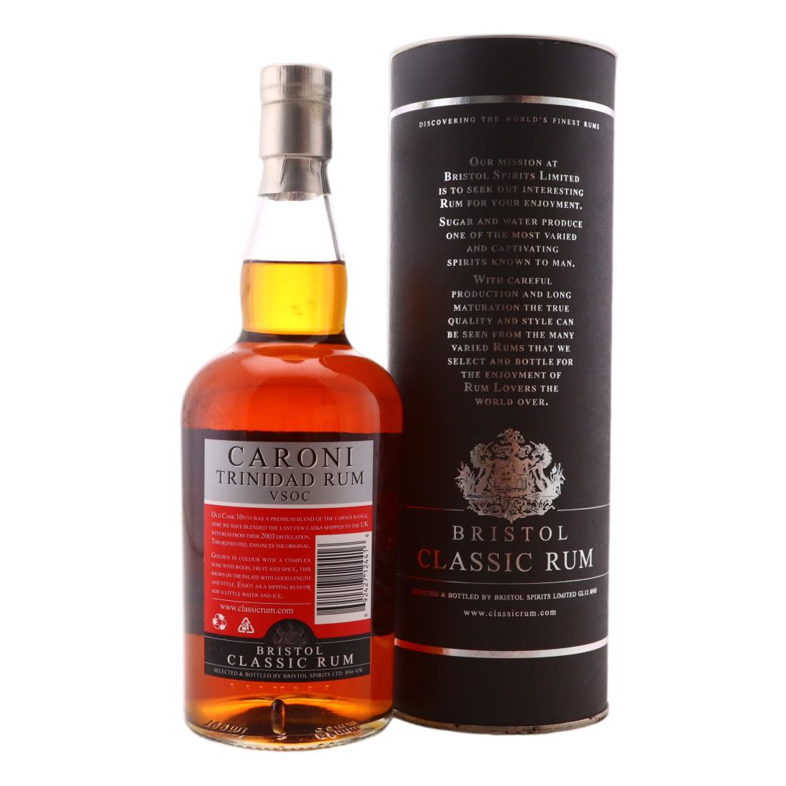 Caroni VSOC Bristol Classic Rum 10 Year Old