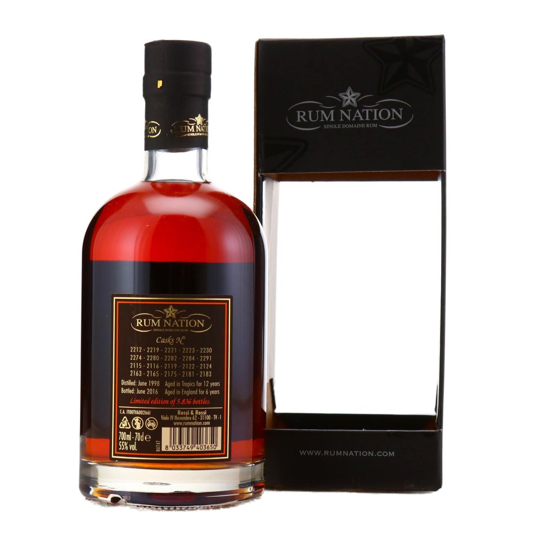 Caroni 1998 Rum Nation 18 Year Old