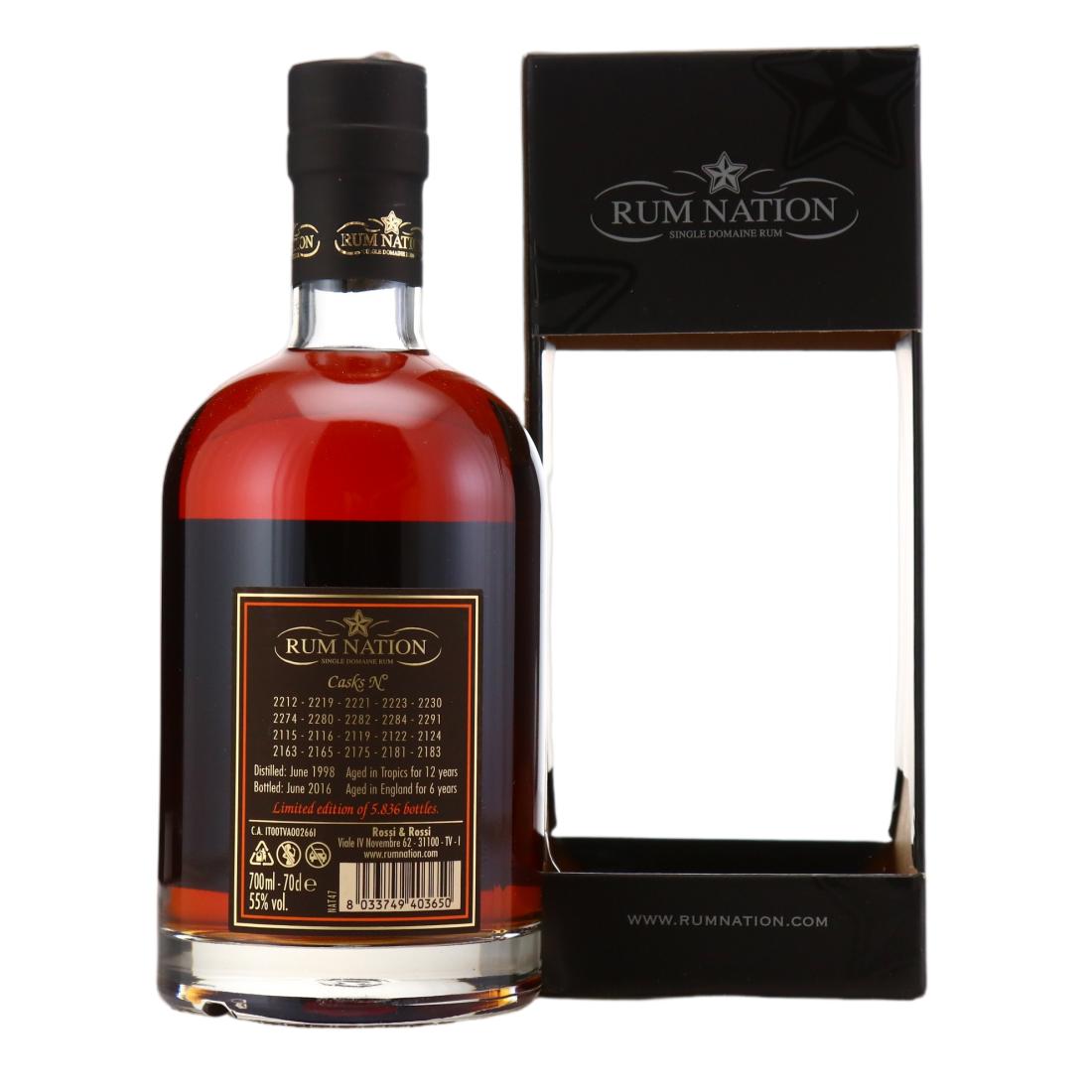 Caroni 1998 Rum Nation 18 Year Old