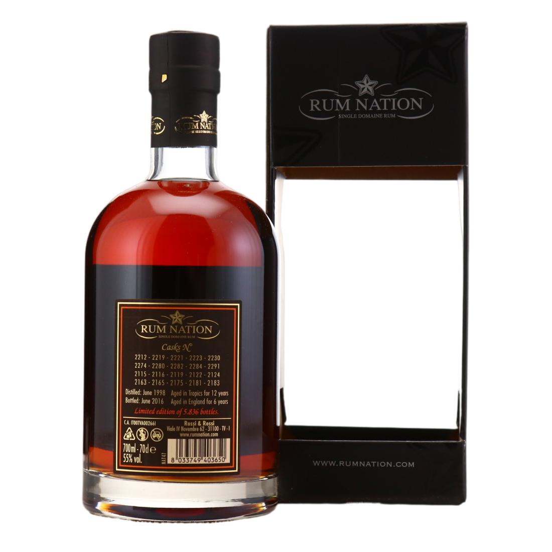 Caroni 1998 Rum Nation 18 Year Old