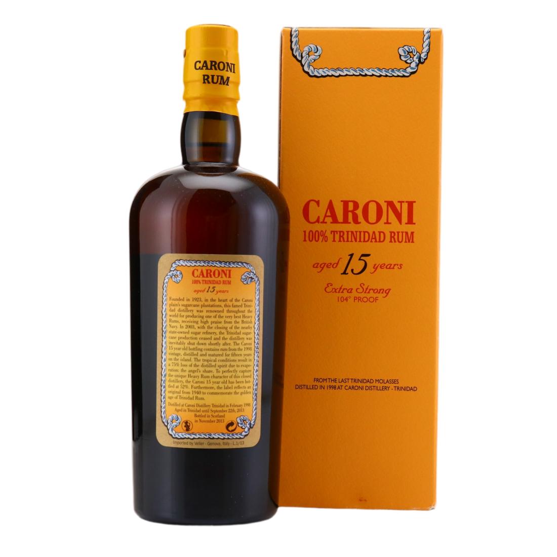 Caroni 1998 100% Trinidad Rum 15 Year Old