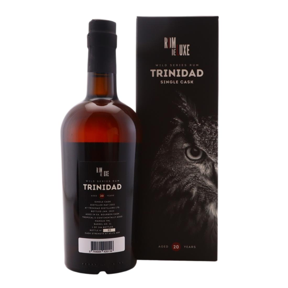 Trinidad Distillers TML 2002 Wild Series 20 Year Old